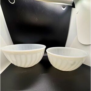 Fire King Mixing Bowls